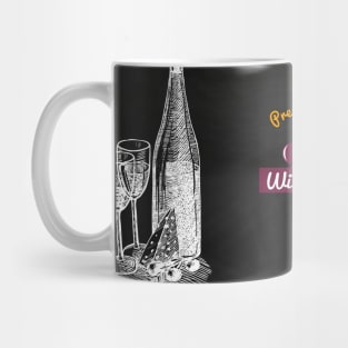 Wine blackboard Mug